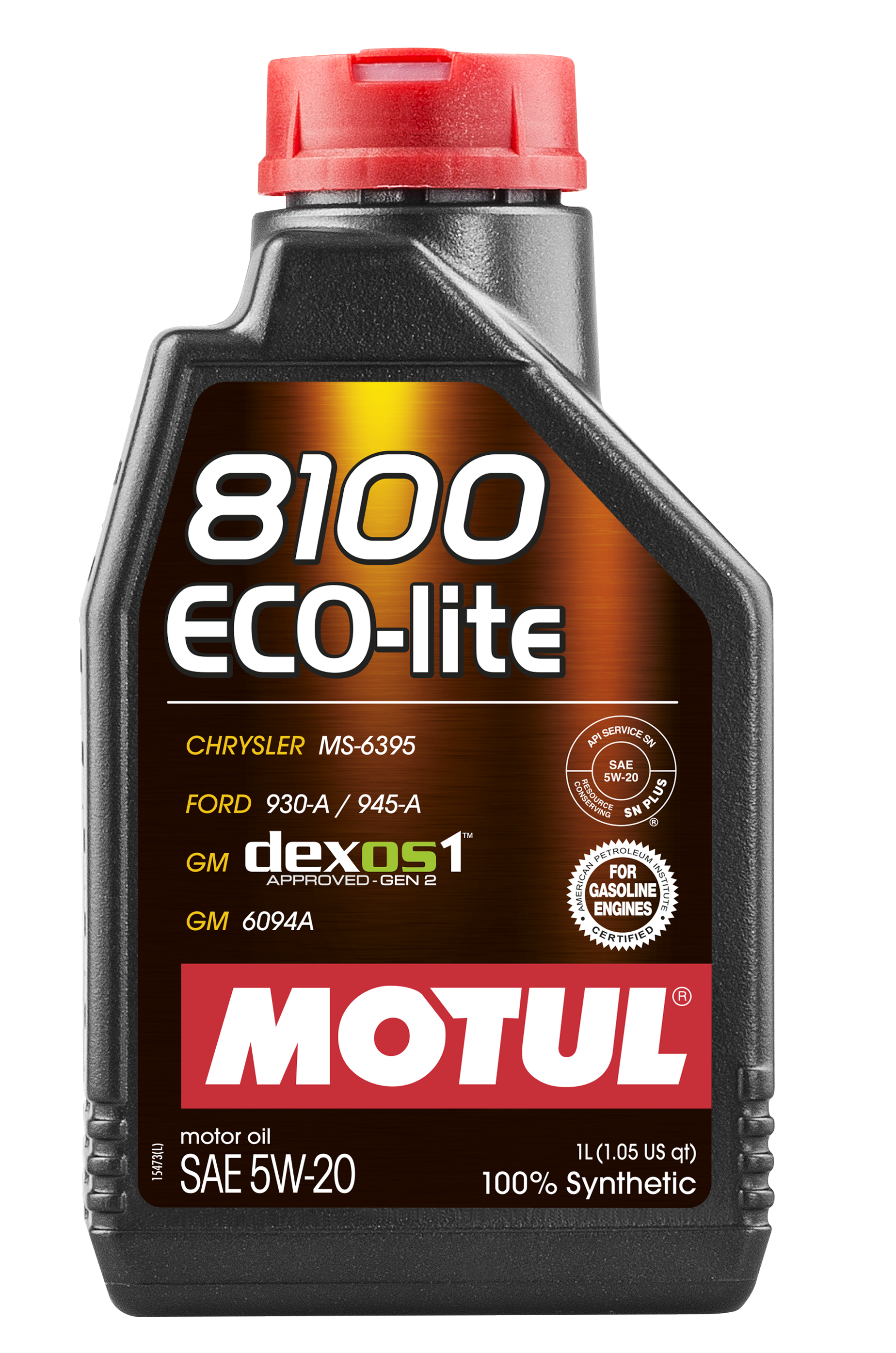 MOTUL 8100 ECO-LITE 5W20 - 1L - Synthetic Engine Oil